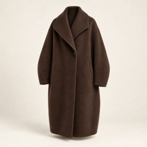 Amara Espresso Cocoon Coat