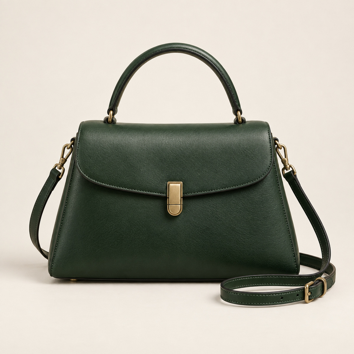 Veloria Forest Top-Handle Bag